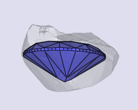 Diamant ovale Rare de couleur D de 8,02 carats, Parfait - Le Summum de la Perfection en Afrique du Sud