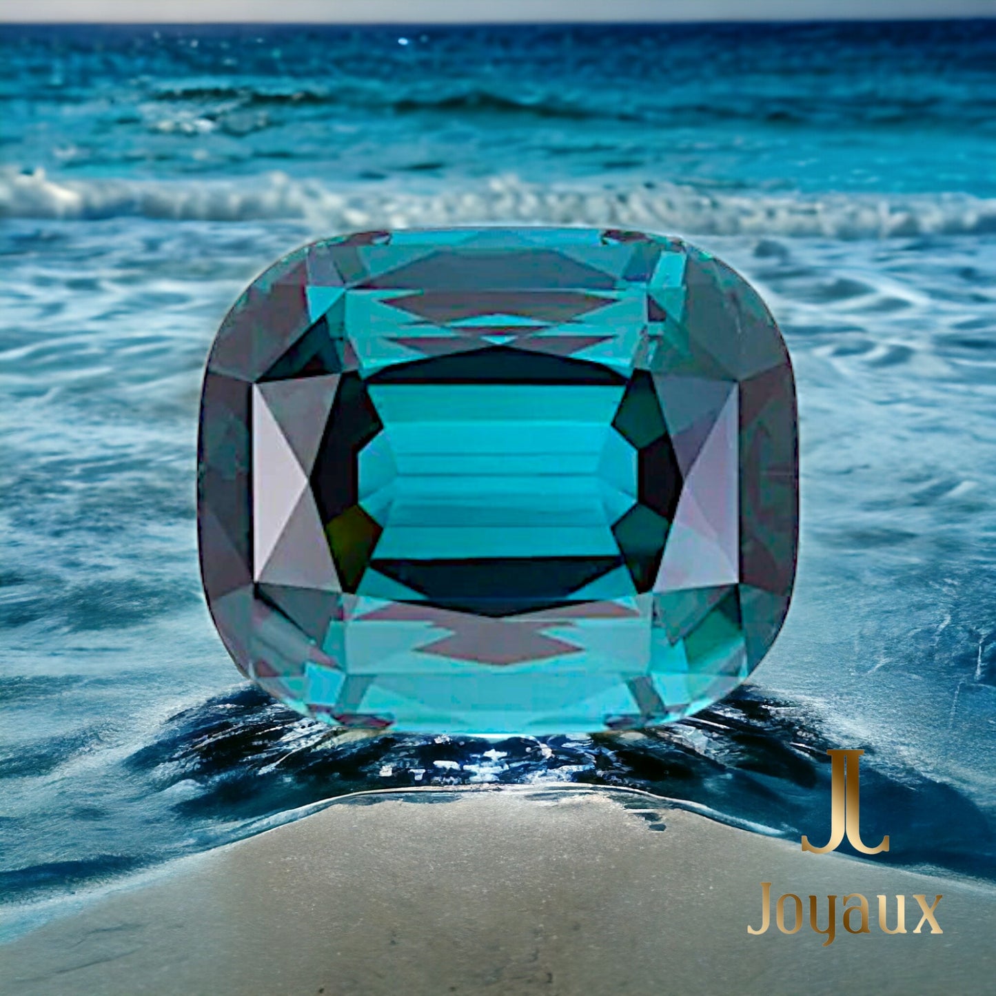 Enigmatic 28.05-Carat Indicolite Tourmaline - The Gem of Legends