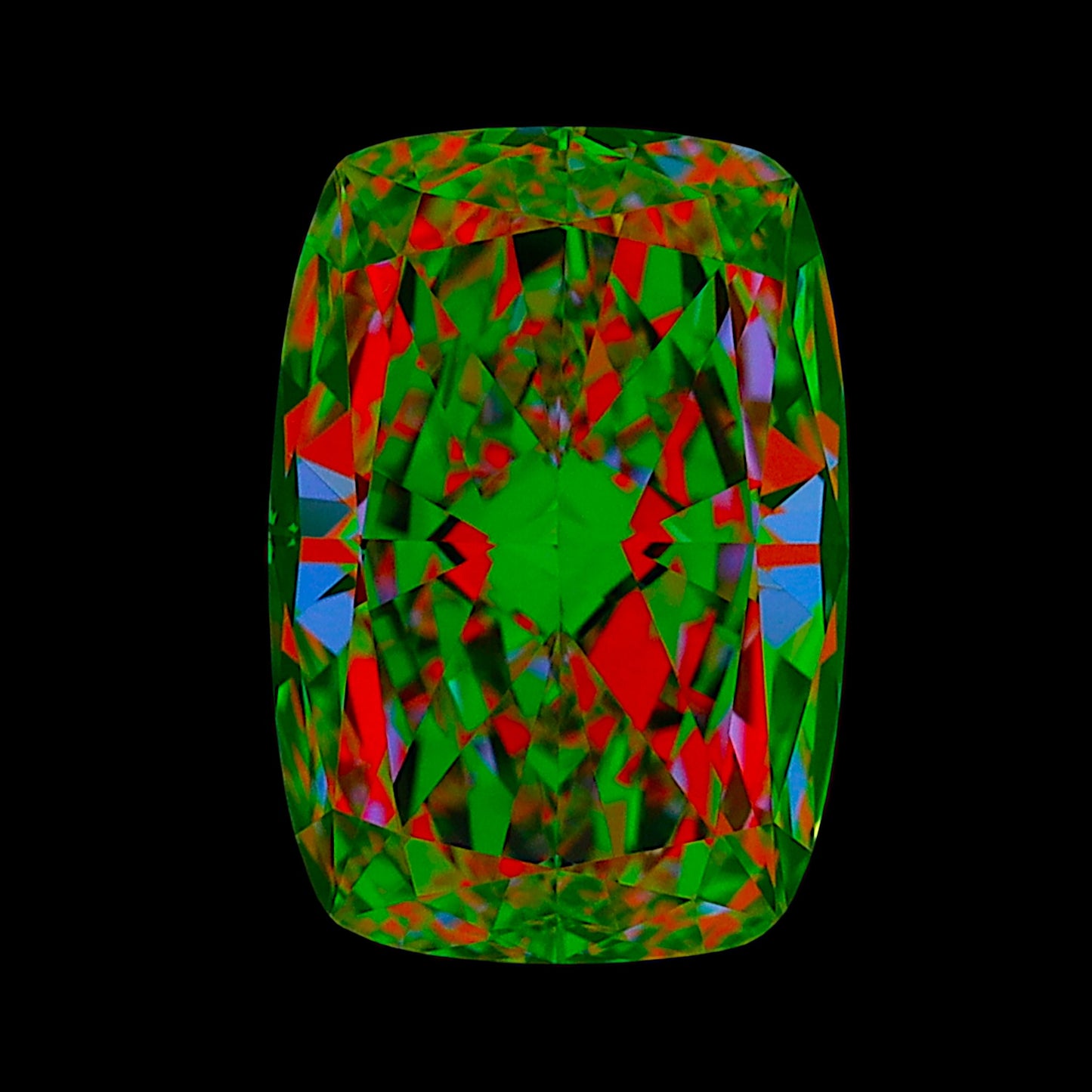 Illustre Coussin D de 1,31 carat Diamant impeccable | Joyaux™ Genève : l'Excellence Éternelle