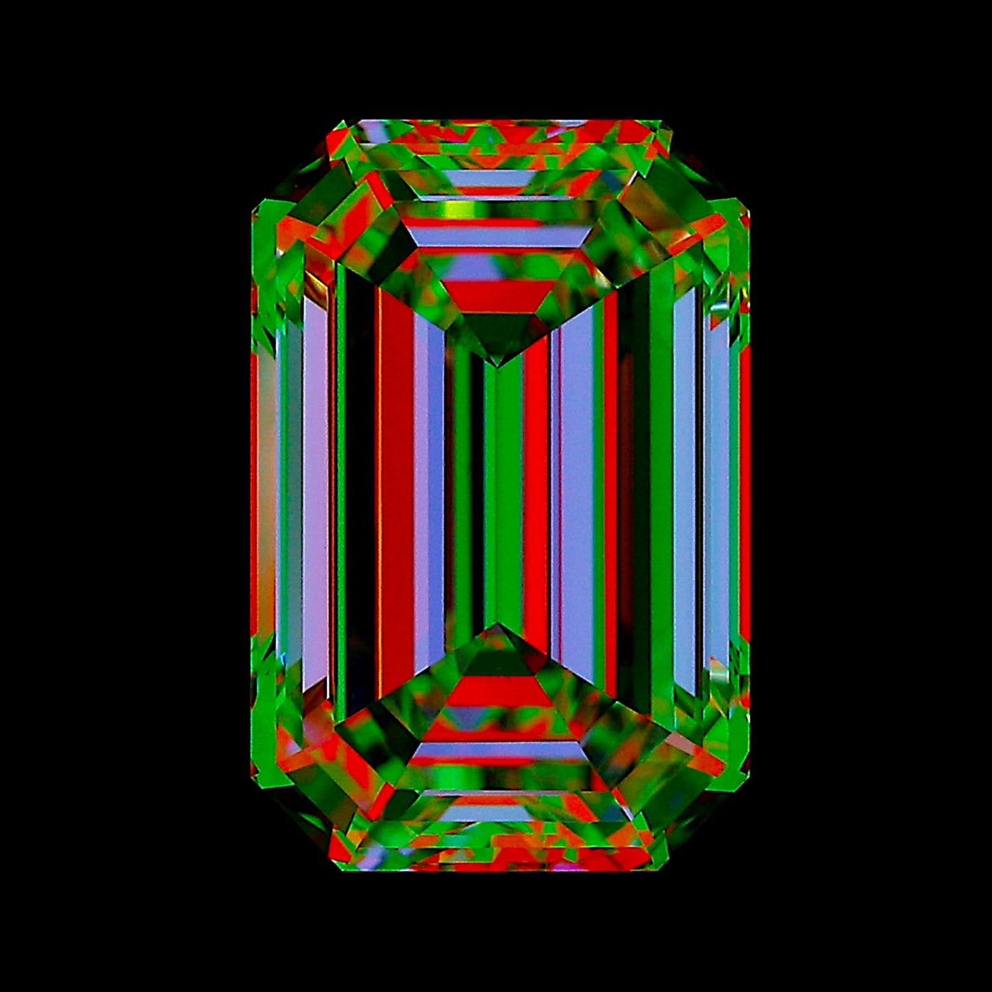 Flawless 3.00-Carat Emerald Cut natural D color Diamond - Extraordinary Joyaux™ Signature from Botswana