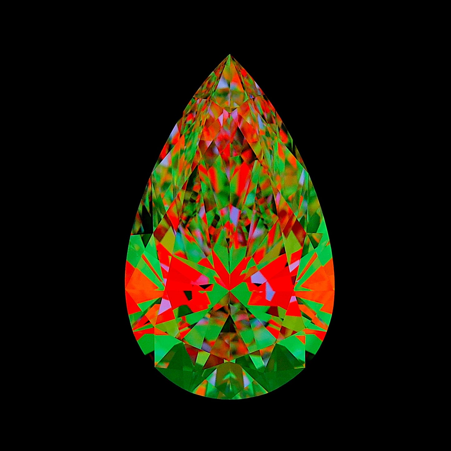 Pristine 2.56-Carat Joyaux™ Signature Pear-Cut Diamond D FL – Pure as a Dewdrop