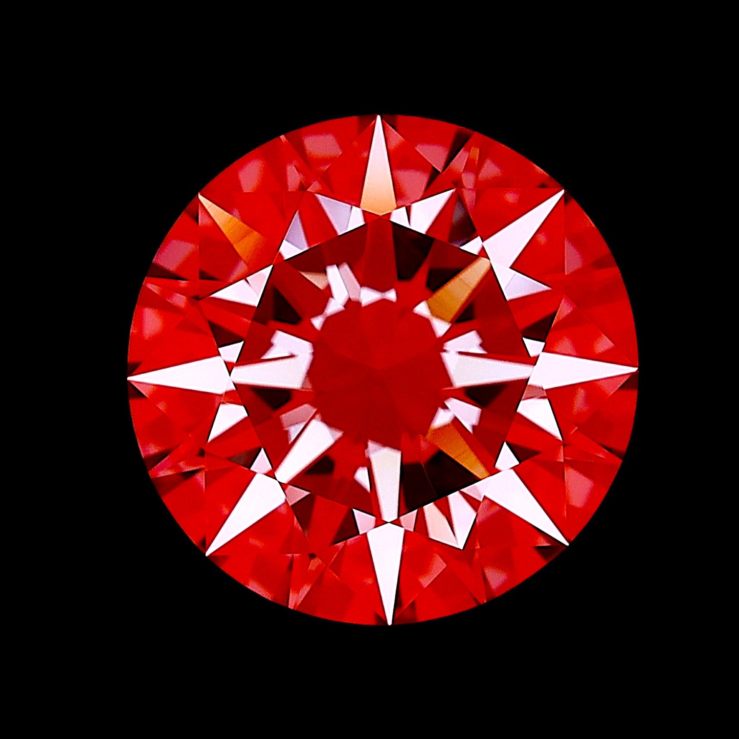Diamant rond D Impeccable de 1,5 carat inégalé | Joyaux™ Genève : Brillance Stellaire