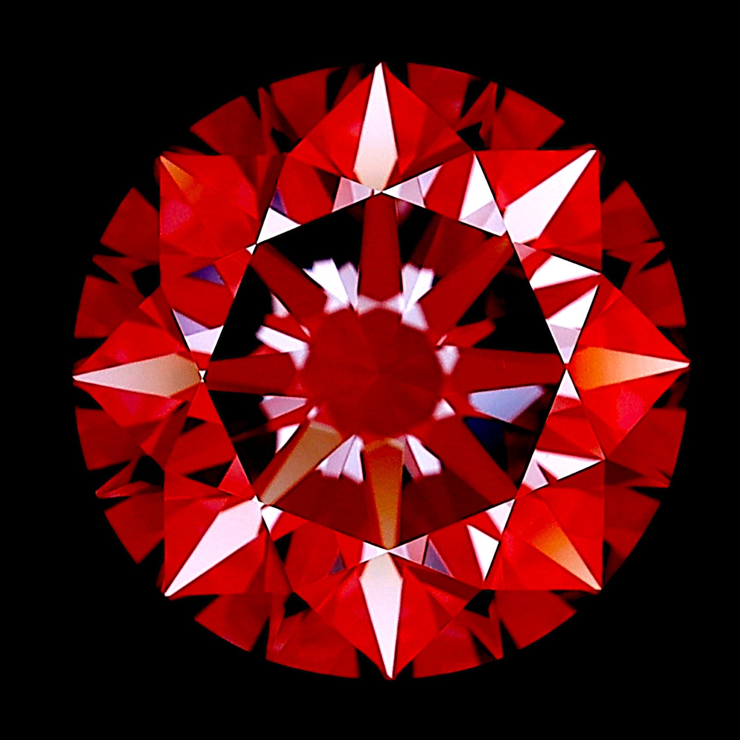 Diamant Impeccable rond D céleste de 1,39 carat | Joyaux™ Genève : Une perfection éternelle