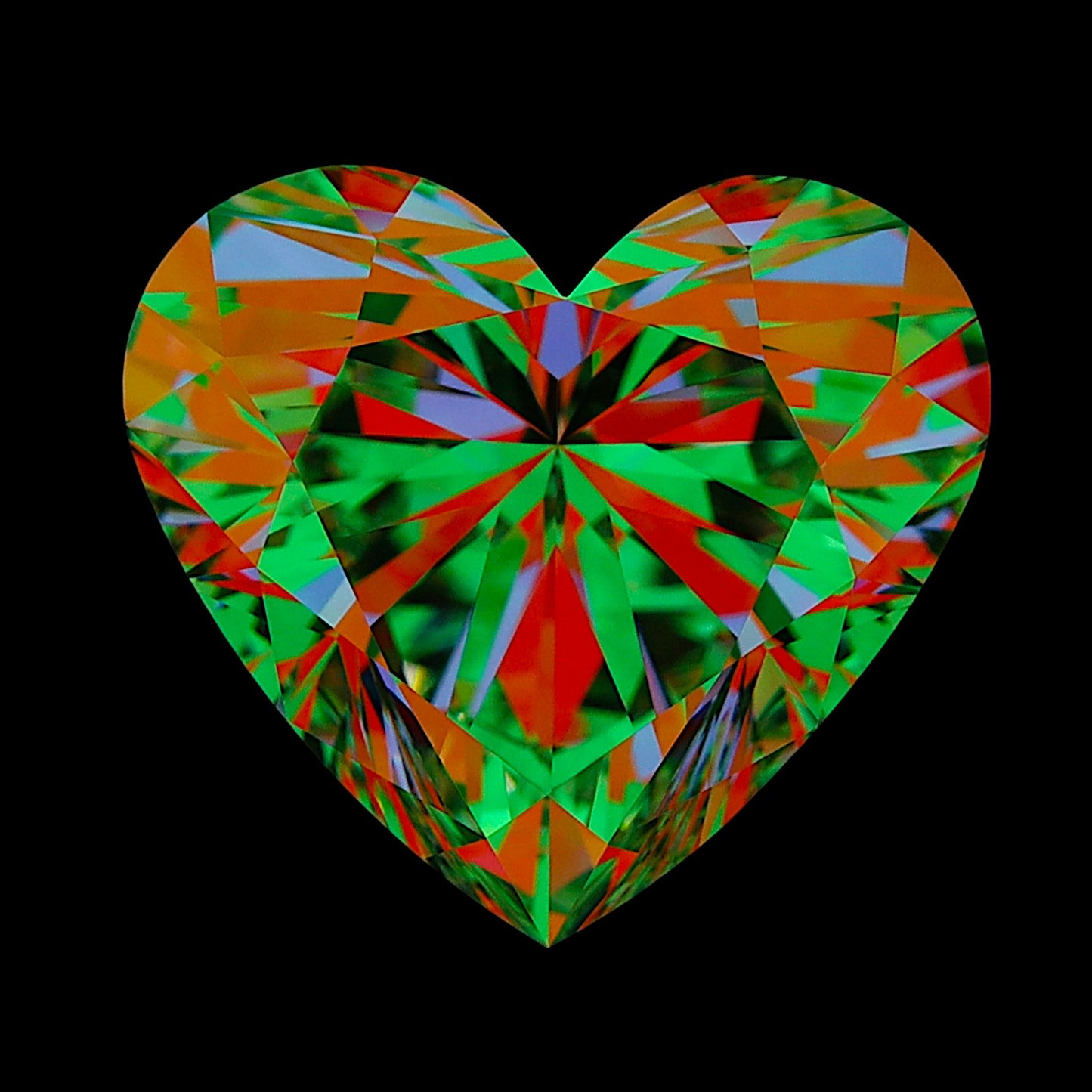 Lovely 2.60-Carat Joyaux™ Signature Heart Cut Diamond D FL - The Pinnacle of Jewels Legacy