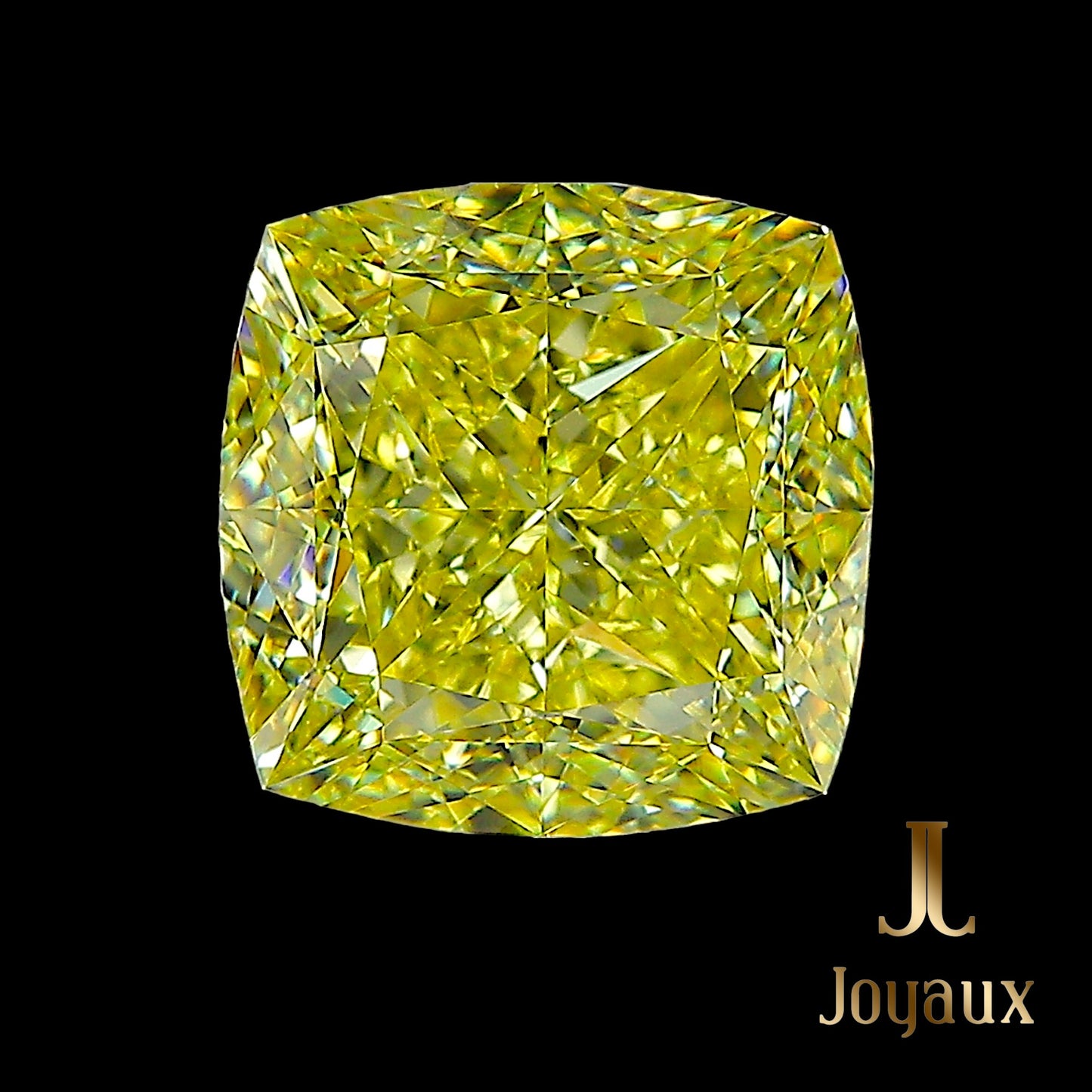 7.06 Carat Fancy Vivid Yellow Diamond | Atelier de Joyaux™ Geneva