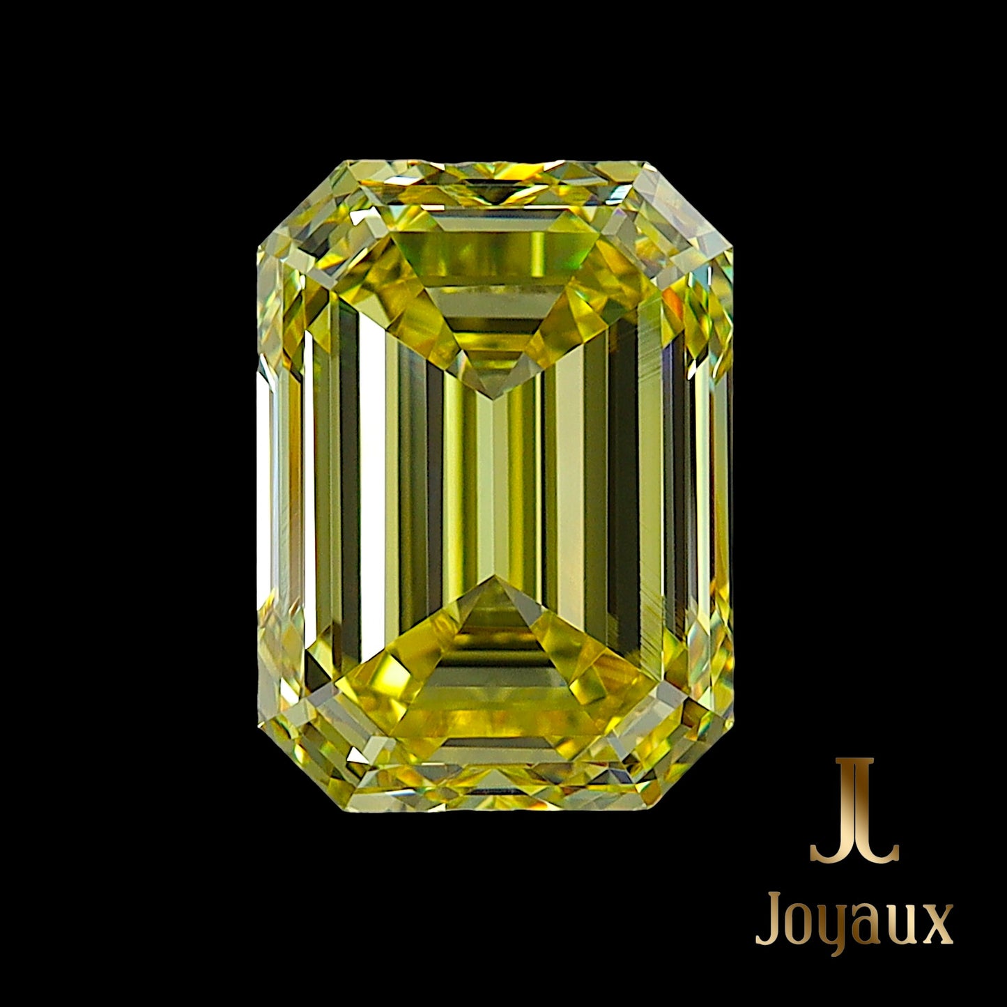 Diamant Jaune Vif Fantaisie de 3,01 carats