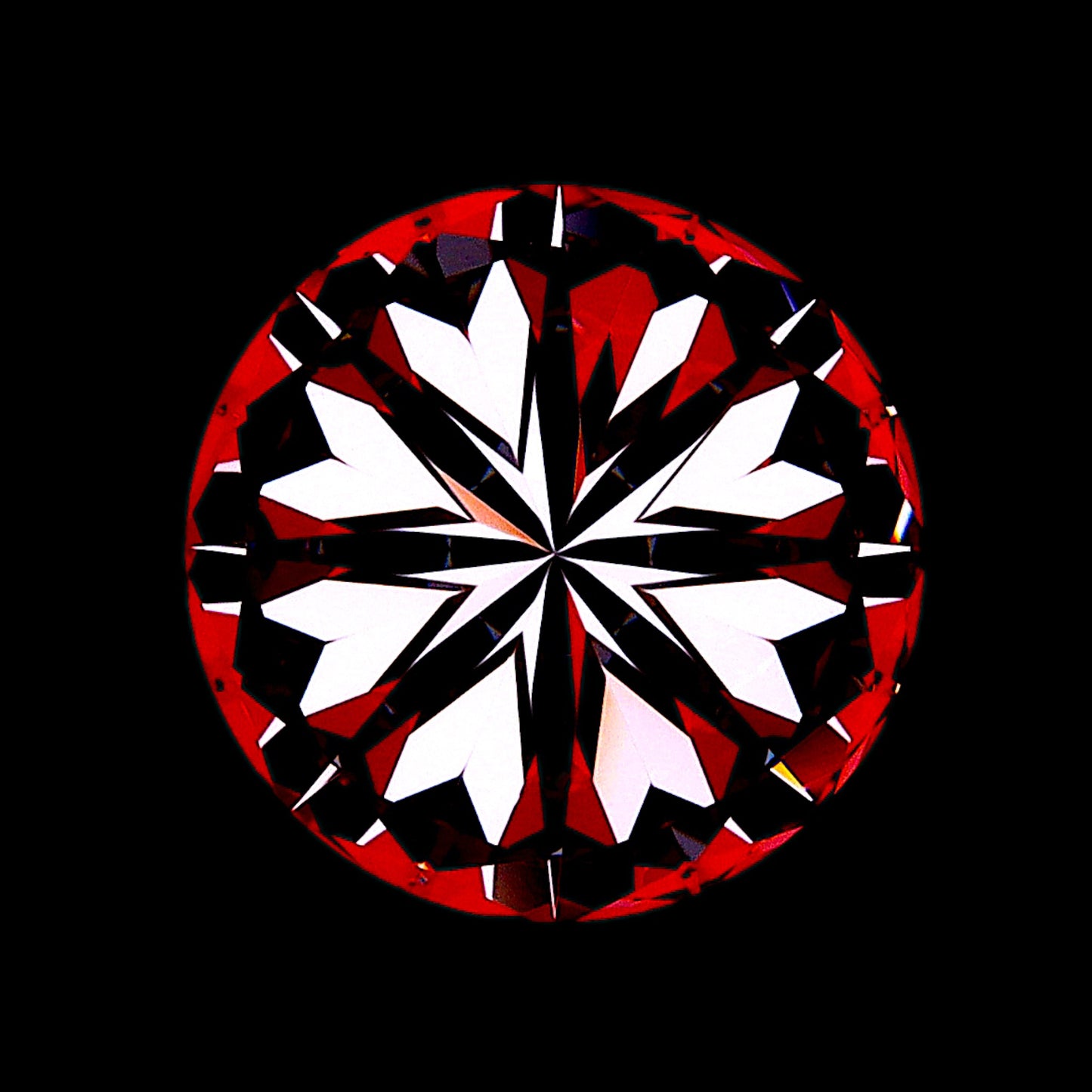 Diamant rond D Impeccable de 1,5 carat inégalé | Joyaux™ Genève : Brillance Stellaire