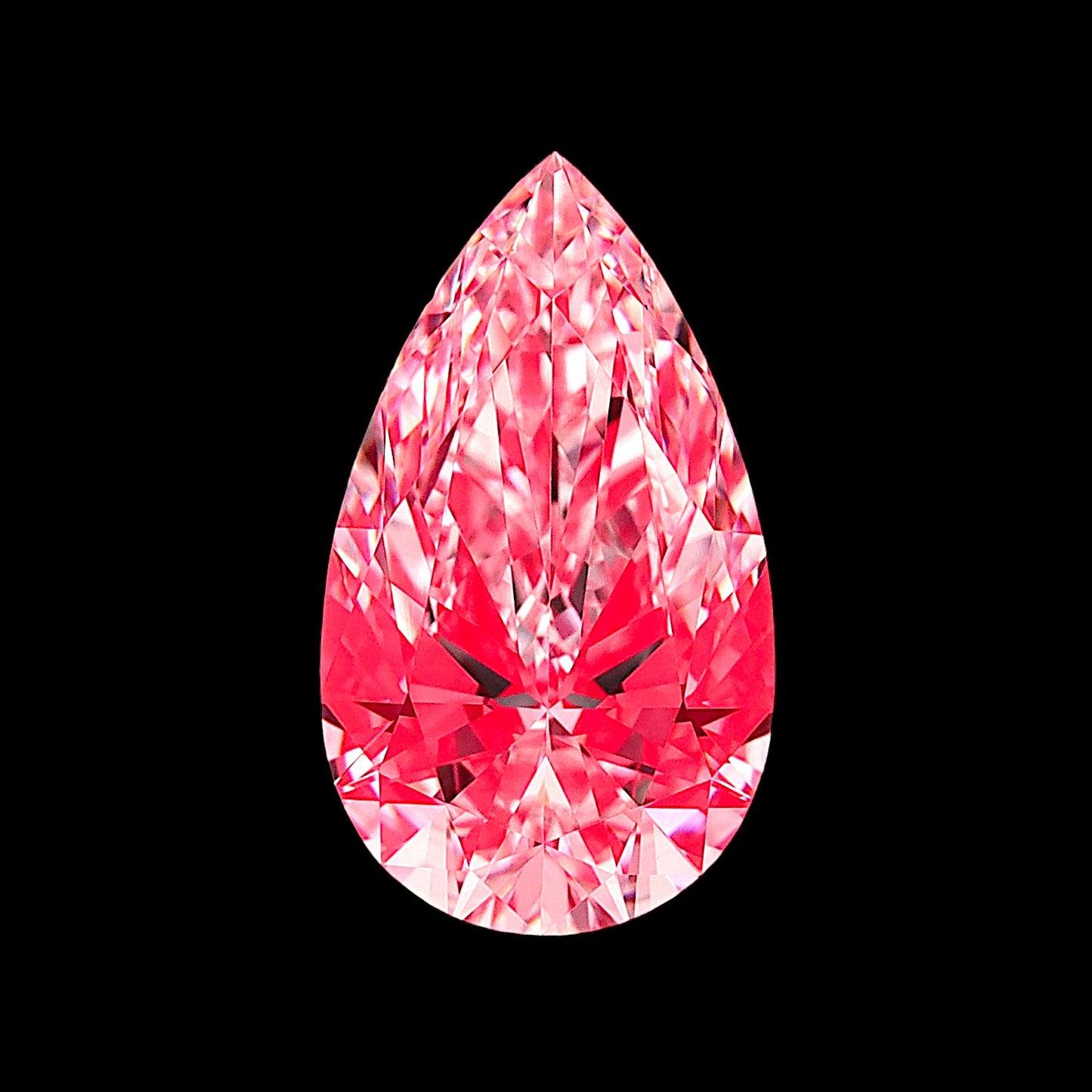 Diamant poire D Impeccable de 1,19 carat le plus pur | Joyaux™ Genève : Brillance Étincelante