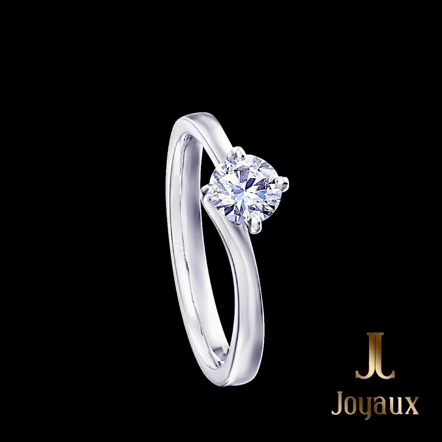 SINGLE STONE DIAMOND ENGAGEMENT RING