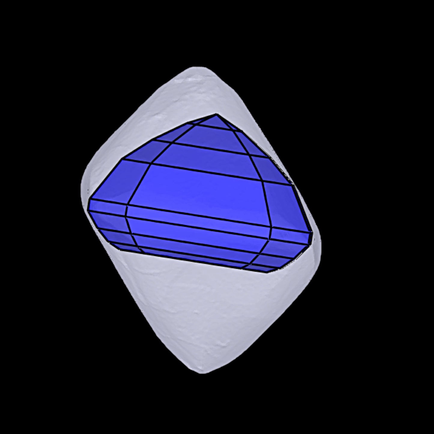 Diamant Impeccable Asscher D céleste de 1,18 carat | Joyaux™ Genève : Une Perfection Sans Limites