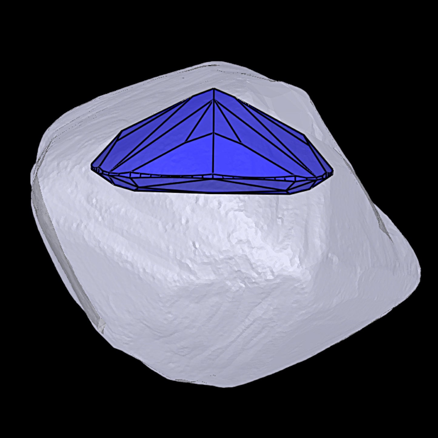 Illustre Coussin D de 1,31 carat Diamant impeccable | Joyaux™ Genève : l'Excellence Éternelle