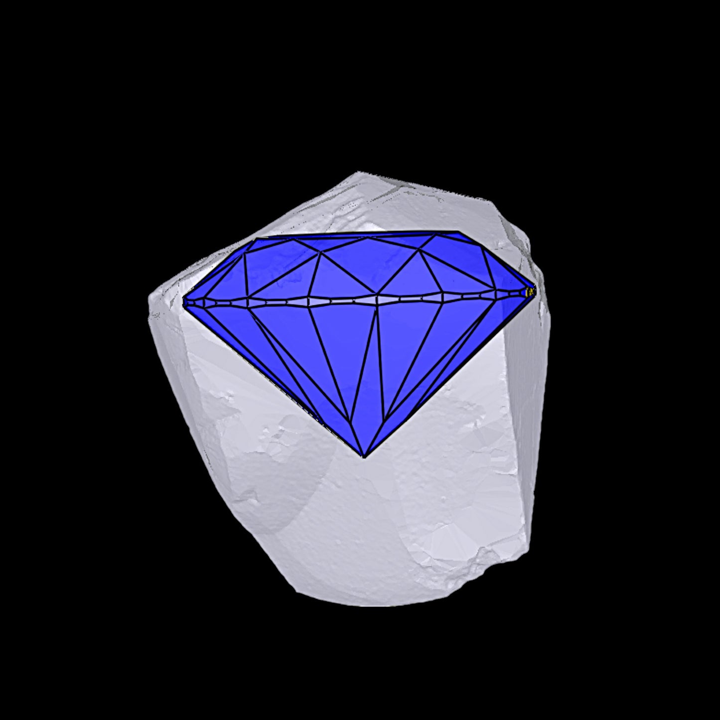 Flawless 2.03ct Joyaux™ Hearts & Arrows Diamond D-FL