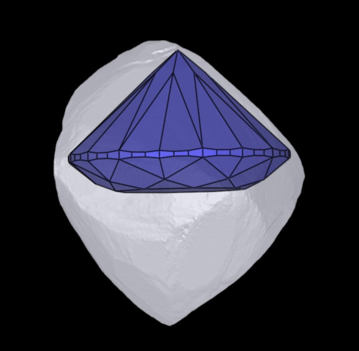 Spectacular 5.04-Carat Hearts & Arrows Diamond E-IF