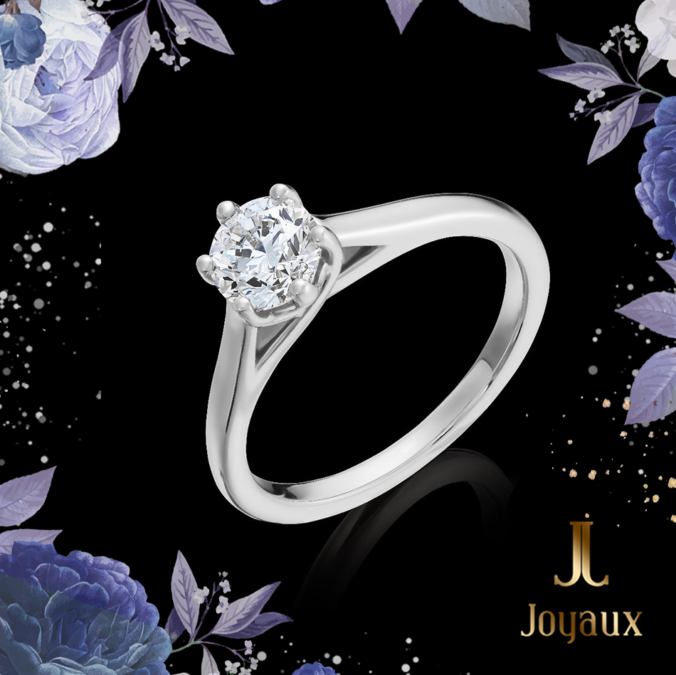 1/2 Carat Classic Solitaire Diamond Engagement Ring