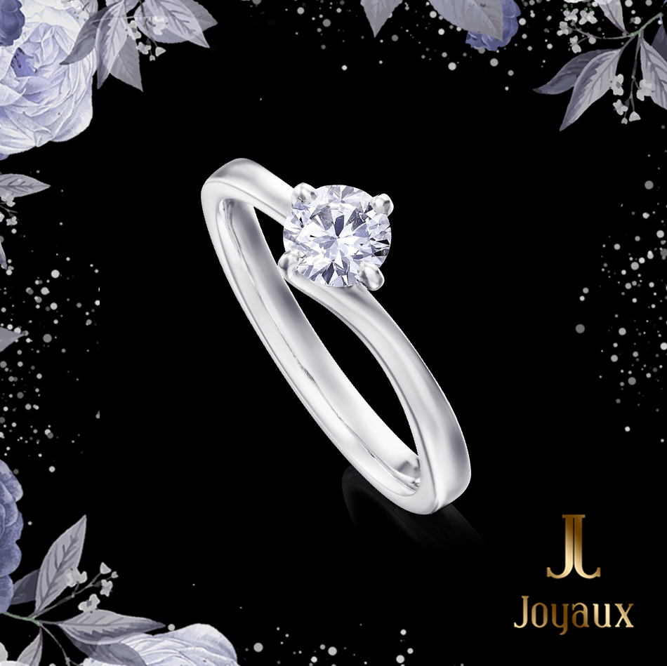 Bague de Fiançailles en Diamant Solitaire