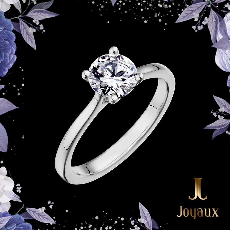 1.5 carat Round Cut Diamond Solitaire Rings