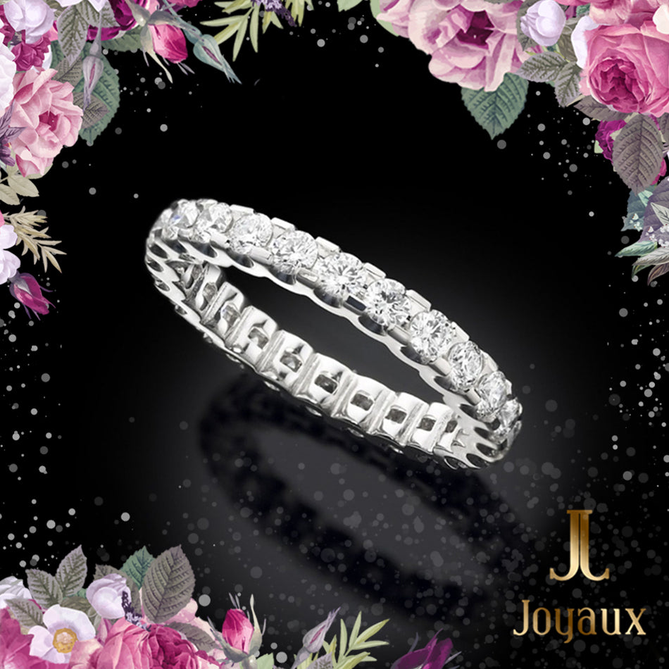 Eternity Diamond Ring 0.8 ct.tw.