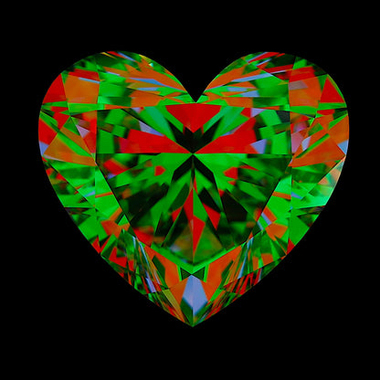 Enchanting Heart: 1.73-Carat Joyaux™ Signature Diamond D FL - magic of true love