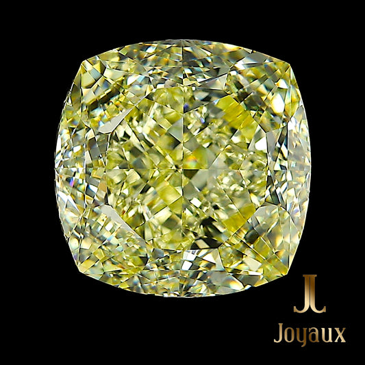 Diamant jaune fantaisie de 11,91 carats