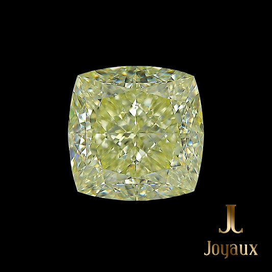 2.53-carat Fancy Light Yellow diamond - Sunlit Breath of the Kalahari