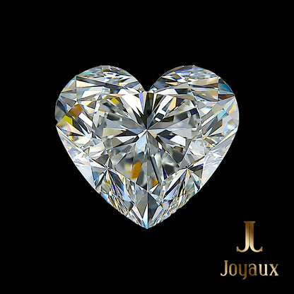 Discover the Captivating 5.01-Carat Heart Brilliant Diamond: A Symbol of Flawless Romance and Investment