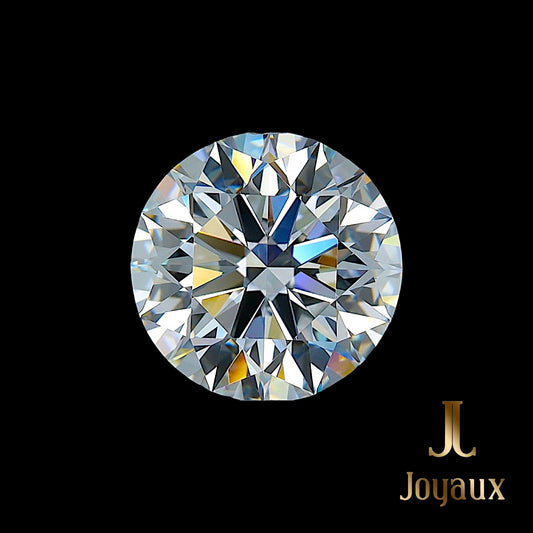 Joyaux™ proudly presents the 2.01-carat Signature Round Diamond, a remarkable masterpiece of exceptional rarity and unmatched brilliance. Ethically sourced from the renowned mines of South Africa and meticulously certified by GIA, this diamond boasts a flawless D color and impeccable clarity, making it a true gem among gems.