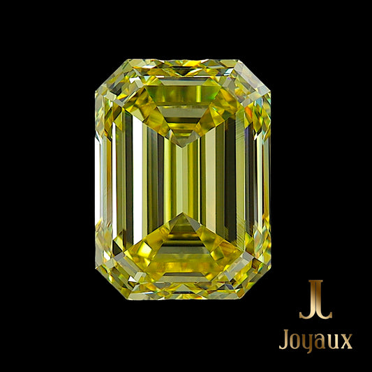 3.01-Carat Fancy Vivid Yellow Diamond