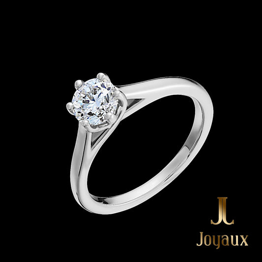1/2 Carat Classic Solitaire Diamond Engagement Ring