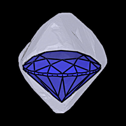Unrivaled Flawless 3.15-Carat Signature D color Diamond - Botswana's Radiant Wonder