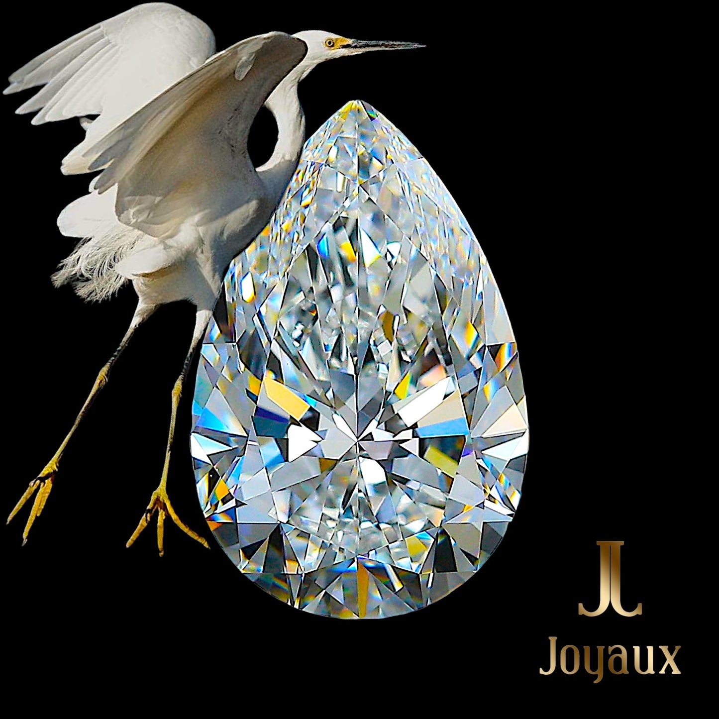 Diamant Poire Exceptionnel de 5,01 Carats E VVS2 - Investissement Rare