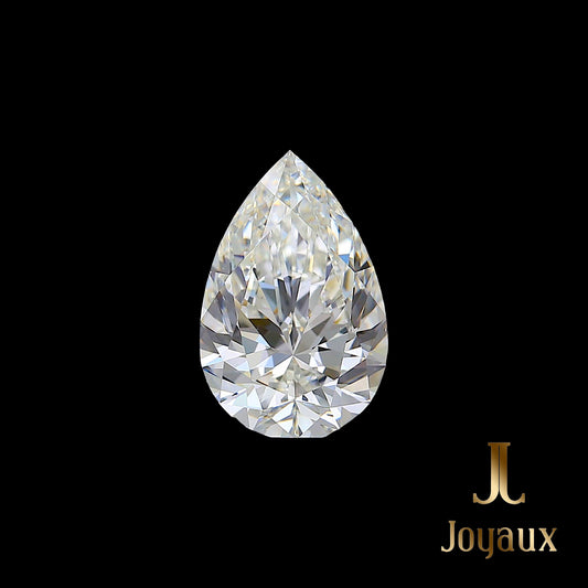 Pear-cut Diamond H VS2 0.30 ct. | Atelier de Joyaux™ Geneva