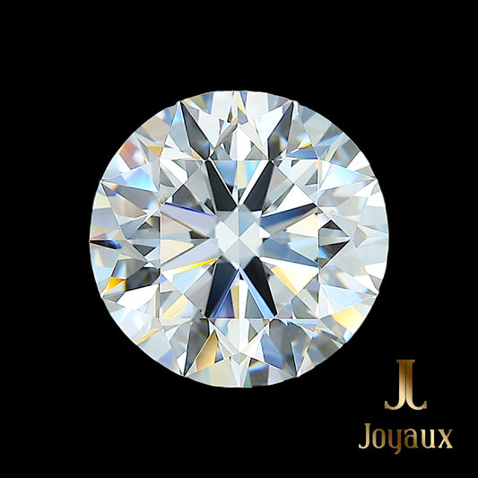 Exquisite 5.02-Carat Round Brilliant Diamond - A Perfect Investment in Rare Beauty