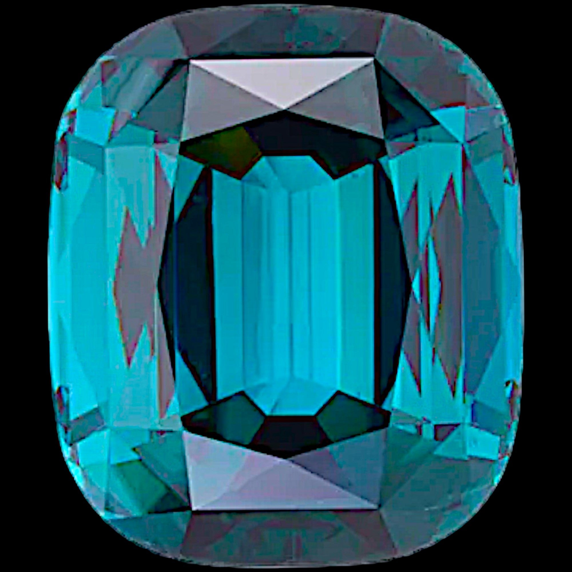 Collier tourmaline verte et bleue gemmes Collier tourmaline verte et bleue gemmes
