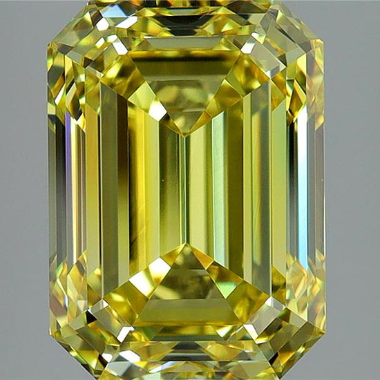 Discover the 3.01-carat Fancy Vivid Yellow diamond, an emerald-cut gem of exceptional VS1 clarity and vibrant color. Mined in Botswana and GIA certified, this rare jewel is available for exclusive acquisition in Geneva by special request. Secure this radiant piece of natural art today.
