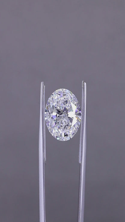 Flawless 8.02 Carat Rare Oval D color Diamond - The Pinnacle of Perfection from South Africa