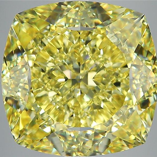 11.02 Carat Fancy Vivid Yellow Diamond | Atelier de Joyaux™ Geneva