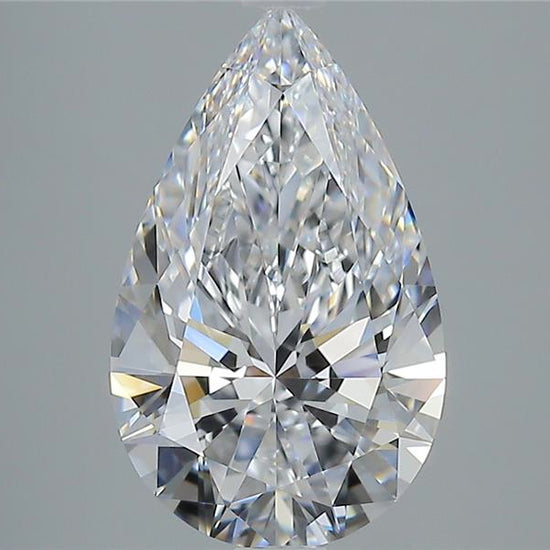 Pristine 2.56-Carat Pear Diamond | Pure as a Dewdrop | Joyaux™ Geneva