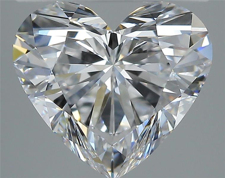 Lovely 2.60-Carat Joyaux™ Signature Heart Cut Diamond D FL - The Choice for True Connoisseurs of Rarity and Family Jewels