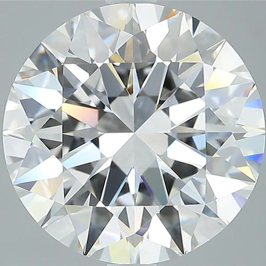 Explore the magnificent rarity of a 5.02 carat Round Brilliant diamond, flawlessly cut and certified, this diamond offers a unique investment opportunity with personalized assistance from a skilled diamantaire.