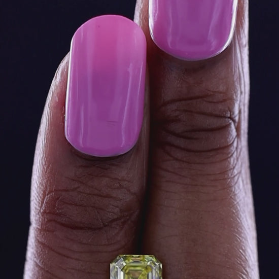 From the depths of Botswana’s mineral-rich earth, where the landscape stretches into an infinite horizon, comes an extraordinary gem that captures the essence of the sun itself—a 3.01-carat Fancy Vivid Yellow diamond. 