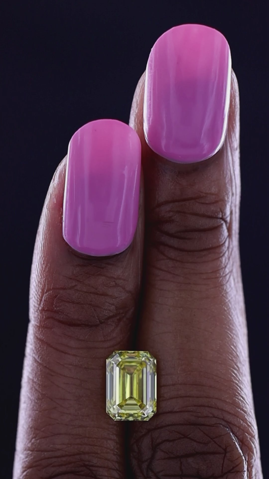 From the depths of Botswana’s mineral-rich earth, where the landscape stretches into an infinite horizon, comes an extraordinary gem that captures the essence of the sun itself—a 3.01-carat Fancy Vivid Yellow diamond. 