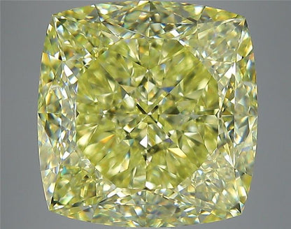 Diamant jaune intense fantaisie de 6,53 carats