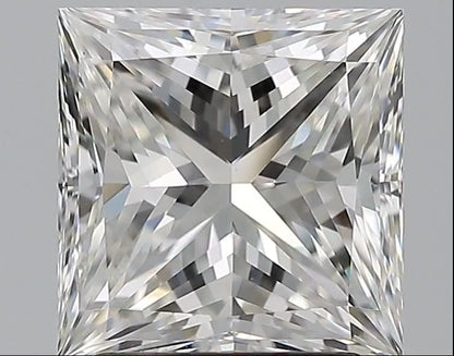 Princess cut Diamond Solitaire Ring 2.01 CT.TW.