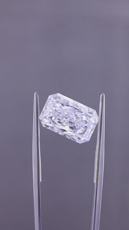 Rare Flawless 8.04 Carat Rectangular D color Diamond - Refined Excellence from South Africa