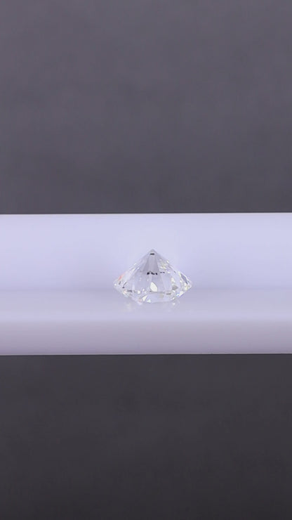 5.02-Carat Round Brilliant Diamond E - VVS2