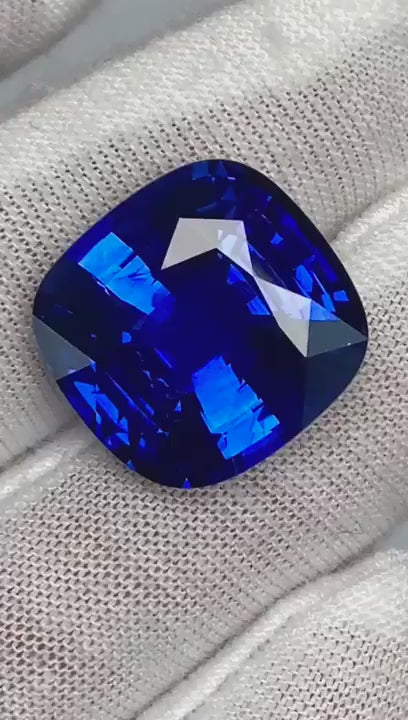 Enigmatic 26.13-Carat Royal Blue Ceylon Sapphire: A Treasure Beyond Compare